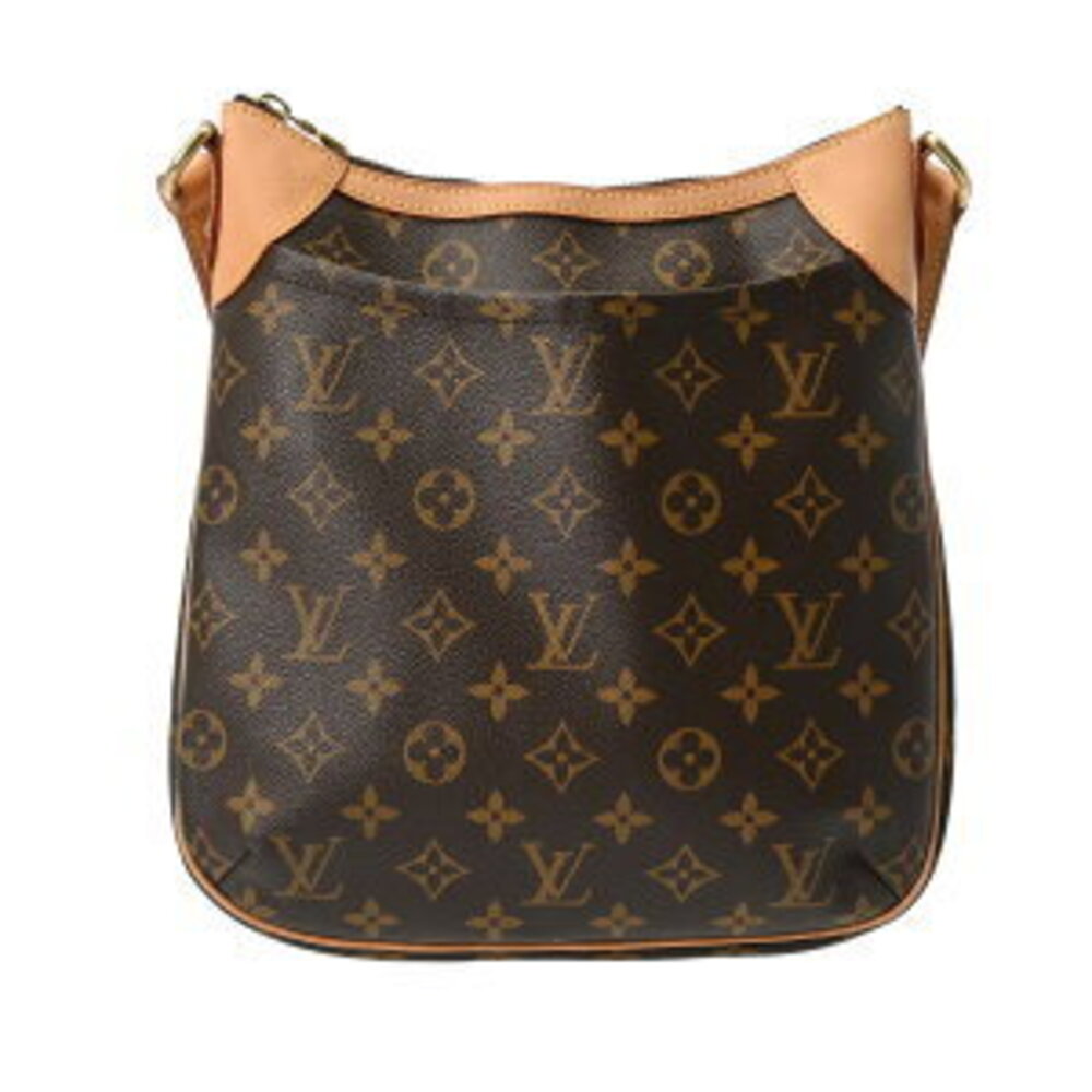 Louis Vuitton Monogram Odeon Brown Canvas Shoulder Bag